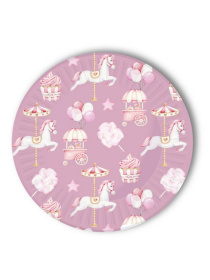 Тарелки бумажные Карусель (23 см, 6 шт) Тарелки бумажные Карусель (23 см, 6 шт)