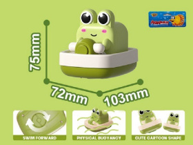 Игрушка для купания "Лягушонок", заводной механизм Игрушка для купания "Лягушонок", заводной механизм
