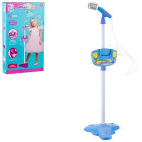 Микрофон "Girl's Club", размер 25*95 см, световые и звуковые эффекты, подключается к телефону Микрофон "Girl's Club", размер 25*95 см, световые и звуковые эффекты, подключается к телефону