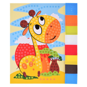 Мягкая мозаика. Большой набор "Жираф" Мягкая мозаика. Большой набор "Жираф"