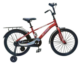 Велосипед двухколесный Slider Race 20" с дополнительными колесами Велосипед двухколесный Slider Race 20" с дополнительными колесами