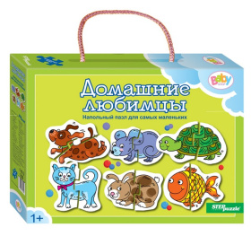 Напольный пазл-мозаика "Домашние любимцы" (Baby Step) (малые) Напольный пазл-мозаика "Домашние любимцы" (Baby Step) (малые)