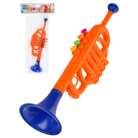 Труба-1"Веселый оркестр" 35см (цвет микс,в пакете) Труба-1"Веселый оркестр" 35см (цвет микс,в пакете)