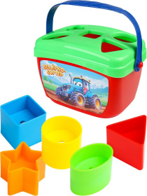 Сортер-ведерко " Веселый трактор" Сортер-ведерко " Веселый трактор"