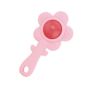 Погремушка "Цветочек" Elefantino, мягкий звук, разные текстуры, удобный размер Погремушка "Цветочек" Elefantino, мягкий звук, разные текстуры, удобный размер