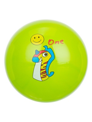 Мяч детский, 6 цветов в ассортименте, диаметр 21 см, 60 грамм, 21*5*3 см