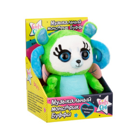 Монстрик Girl's club "Буффи", 26 см, весёлые песенки и фразы про монстриков, регулировка громкости Монстрик Girl's club "Буффи", 26 см, весёлые песенки и фразы про монстриков, регулировка громкости