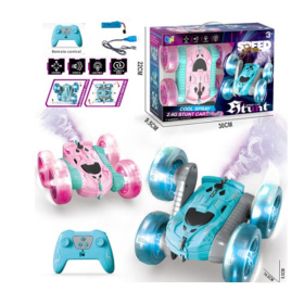 Машинка-перевёртыш на пульте радиоуправления с паром, в ассортименте Машинка-перевёртыш на пульте радиоуправления с паром, в ассортименте