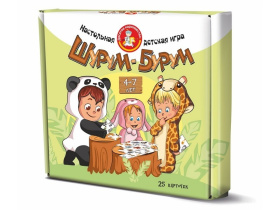 Игра настольная "Шурум-бурум" животные Игра настольная "Шурум-бурум" животные