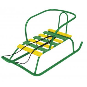 Санки детские "Ветерок 1" цвет: зеленый Санки детские "Ветерок 1" цвет: зеленый