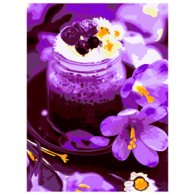 Картина по номерам на картоне 28,5*38 см "Яркий десерт" Картина по номерам на картоне 28,5*38 см "Яркий десерт"