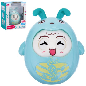 Неваляшка "Elefantino", подвижные детали, звук колокольчика Неваляшка "Elefantino", подвижные детали, звук колокольчика