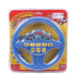 Руль музыкальный на батарейках Руль музыкальный на батарейках