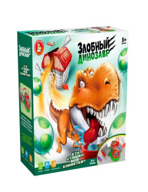 Игра настольная "Злобный динозавр" Игра настольная "Злобный динозавр"