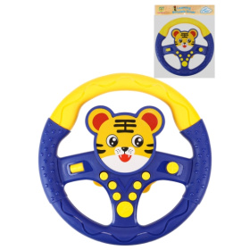 Муз.развивающая игрушка РУЛЬ "Тигренок" 20 см(звук,бат.3хАА не в компл.,в пак.) Муз.развивающая игрушка РУЛЬ "Тигренок" 20 см(звук,бат.3хАА не в компл.,в пак.)
