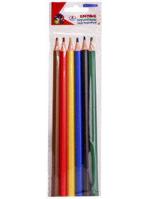 Карандаши цветные "Дино" 6цв. Карандаши цветные "Дино" 6цв.