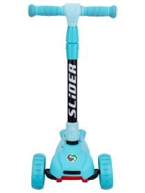 Самокат трехколесный со светящимися колесами Самокат трехколесный со светящимися колесами