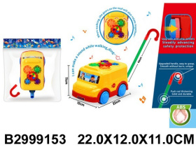 Каталка на палочке "Машинка", звуковые эффекты, шестерёнки Каталка на палочке "Машинка", звуковые эффекты, шестерёнки