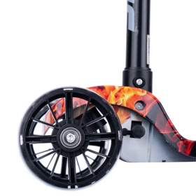 Самокат трехколесный Slider, колеса светящиеся Самокат трехколесный Slider, колеса светящиеся