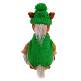 Игрушка мягконабивная ТМ "Relana" Конь в шапочке и свитере Филипп, 25 см Игрушка мягконабивная ТМ "Relana" Конь в шапочке и свитере Филипп, 25 см