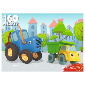 Пазлы 160 элементов Лицензия/ Синий Трактор Пазлы 160 элементов Лицензия/ Синий Трактор