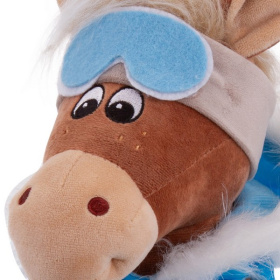 Игрушка мягконабивная ТМ "Relana" Конь со сноубордом Патрик, 25 см Игрушка мягконабивная ТМ "Relana" Конь со сноубордом Патрик, 25 см