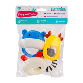 Набор "Погремушки" Elefantino 4 шт. Набор "Погремушки" Elefantino 4 шт.