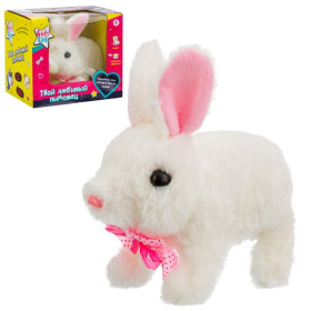 Игрушка мягкая "Зайчик" Girl's club, ходит, звуковые эффекты Игрушка мягкая "Зайчик" Girl's club, ходит, звуковые эффекты