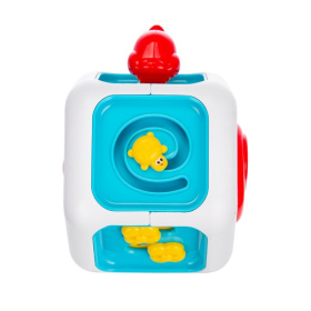 Центр игровой развивающий Elefantino 6в1, подвижные детали, часы-трещотка Центр игровой развивающий Elefantino 6в1, подвижные детали, часы-трещотка