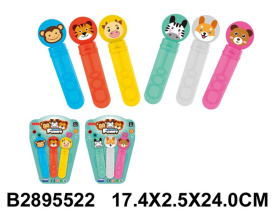 Пузыри мыльные "Животные", (3 шт/упак) цвета в ассортименте Пузыри мыльные "Животные", (3 шт/упак) цвета в ассортименте