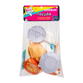 Набор Girl's Club "Посуда", более 18 предметов, органические материалы Набор Girl's Club "Посуда", более 18 предметов, органические материалы