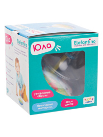 Юла прозрачная "Elefantino" Времена года" Юла прозрачная "Elefantino" Времена года"