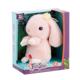 Игрушка-повторюшка "Зайка" 17 см, режимы: танец, музыка, запись, 6 цветов в ассортименте Игрушка-повторюшка "Зайка" 17 см, режимы: танец, музыка, запись, 6 цветов в ассортименте