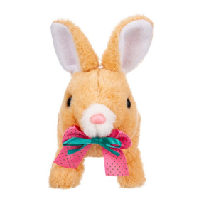 Игрушка мягкая "Зайчик" Girl's club, ходит, звуковые эффекты Игрушка мягкая "Зайчик" Girl's club, ходит, звуковые эффекты