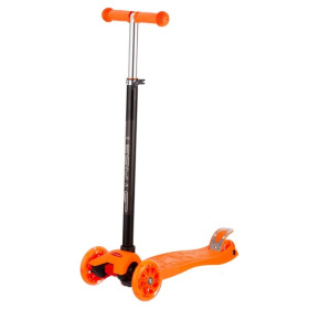 Самокат четырехколесный, колеса PU со светом Самокат четырехколесный, колеса PU со светом