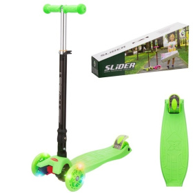 Самокат трехколесный Street, складной Самокат трехколесный Street, складной