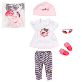 Набор "Одежда и обувь для кукол" Набор "Одежда и обувь для кукол"