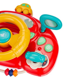 Игрушка Elefantino "Рулю сам", 7 звуков, 10 мелодий, световые эффекты, ключ зажигания, клаксон Игрушка Elefantino "Рулю сам", 7 звуков, 10 мелодий, световые эффекты, ключ зажигания, клаксон