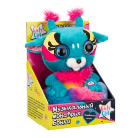 Монстрик Girl's club "Бонки", 25 см, весёлые песенки и фразы про монстриков, регулировка громкости Монстрик Girl's club "Бонки", 25 см, весёлые песенки и фразы про монстриков, регулировка громкости