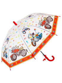 Зонтик детский (полуавтоматический), диаметр 78 см, 4 цвета в ассортименте Зонтик детский (полуавтоматический), диаметр 78 см, 4 цвета в ассортименте