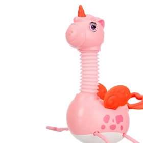 Игрушка развивающая Elefantino "Единорожка", на присоске, развитие мелкой моторики, резиночки Игрушка развивающая Elefantino "Единорожка", на присоске, развитие мелкой моторики, резиночки