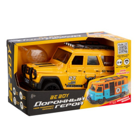 Машинка "BeBoy" инерционная с паром Машинка "BeBoy" инерционная с паром