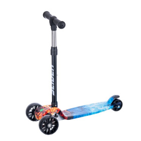 Самокат трехколесный Slider, колеса светящиеся Самокат трехколесный Slider, колеса светящиеся