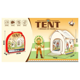 Домик-палатка "Племя индейцев", размер: 100*100*95 см Домик-палатка "Племя индейцев", размер: 100*100*95 см
