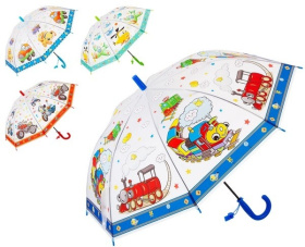Зонтик детский (полуавтоматический), диаметр 78 см, 4 цвета в ассортименте Зонтик детский (полуавтоматический), диаметр 78 см, 4 цвета в ассортименте