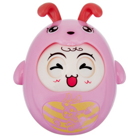 Неваляшка "Elefantino", подвижные детали, звук колокольчика Неваляшка "Elefantino", подвижные детали, звук колокольчика