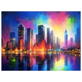 Алмаз мозаика (класс.) 30х40 см, без подр., с полн. заполн.(30цв) Красочный город Алмаз мозаика (класс.) 30х40 см, без подр., с полн. заполн.(30цв) Красочный город