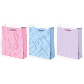 Пакет подарочный 22-31 лам.матовый микс (12 шт в наборе) Женская Микрос, в спайке Пакет подарочный 22-31 лам.матовый микс (12 шт в наборе) Женская Микрос, в спайке