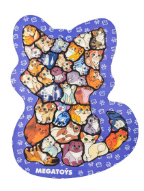 Головоломка "Кот" синий Головоломка "Кот" синий