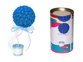 Набор для творчества топиарий средний "Незабудка" Набор для творчества топиарий средний "Незабудка"